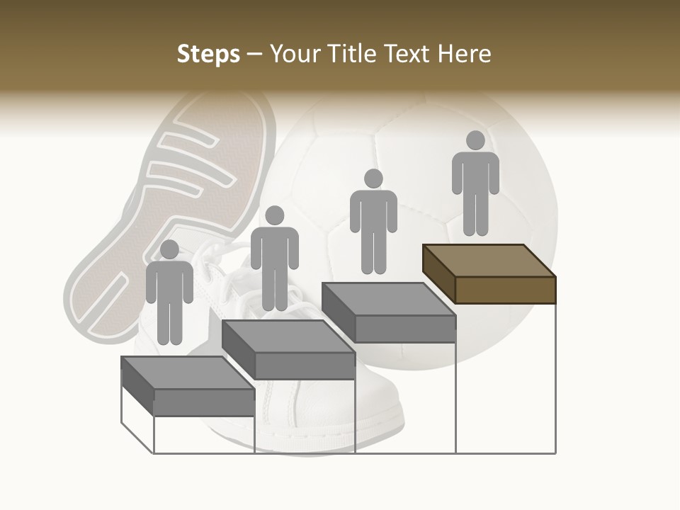 Air Dribbling Sneaker PowerPoint Template