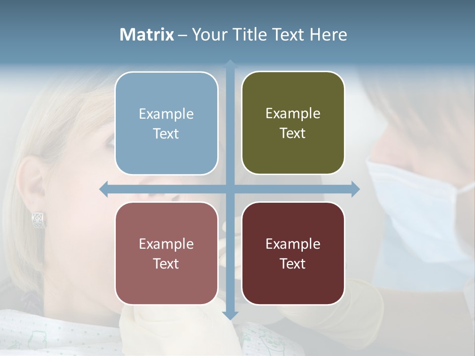 Gloves Help White PowerPoint Template