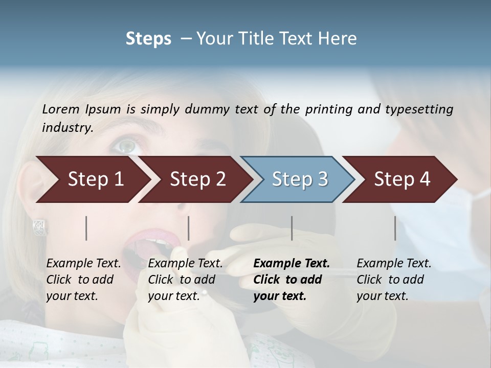 Gloves Help White PowerPoint Template