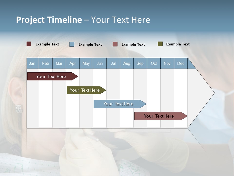 Gloves Help White PowerPoint Template