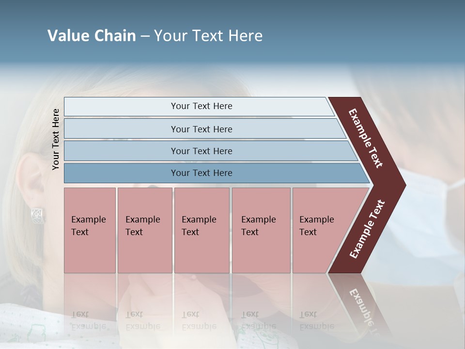 Gloves Help White PowerPoint Template