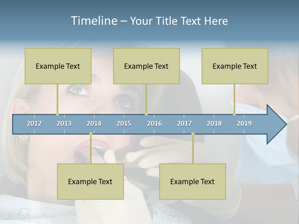 Gloves Help White PowerPoint Template