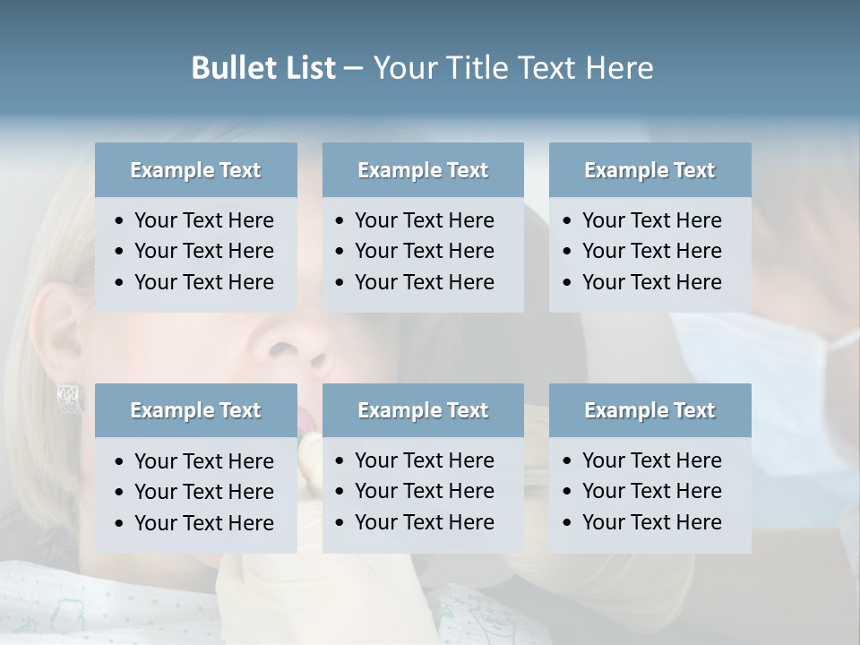 Gloves Help White PowerPoint Template