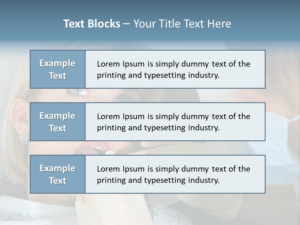 Gloves Help White PowerPoint Template