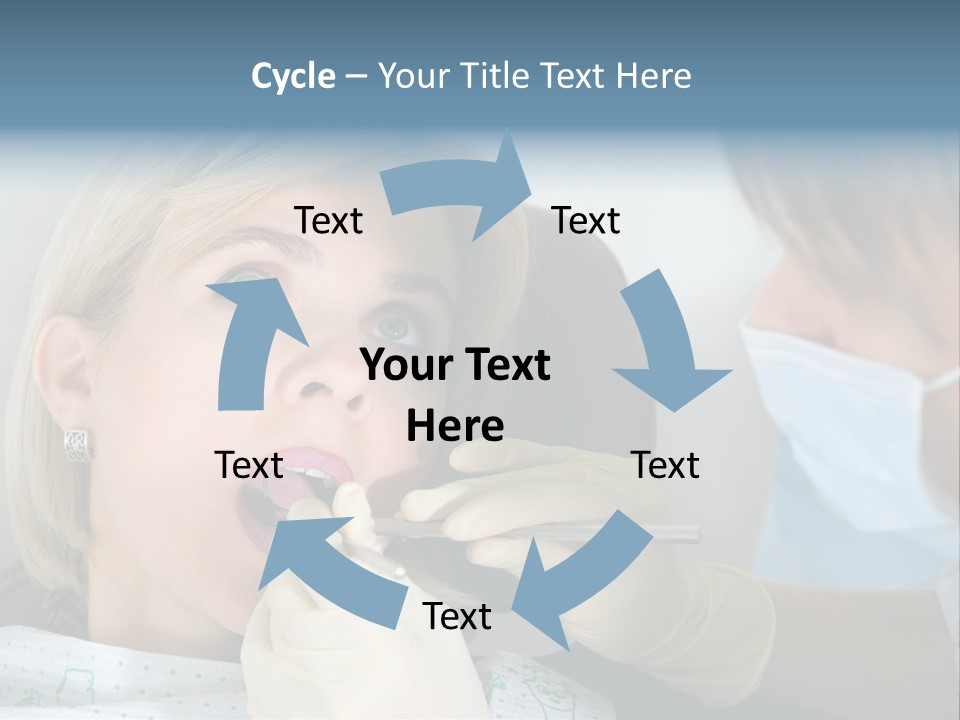 Gloves Help White PowerPoint Template