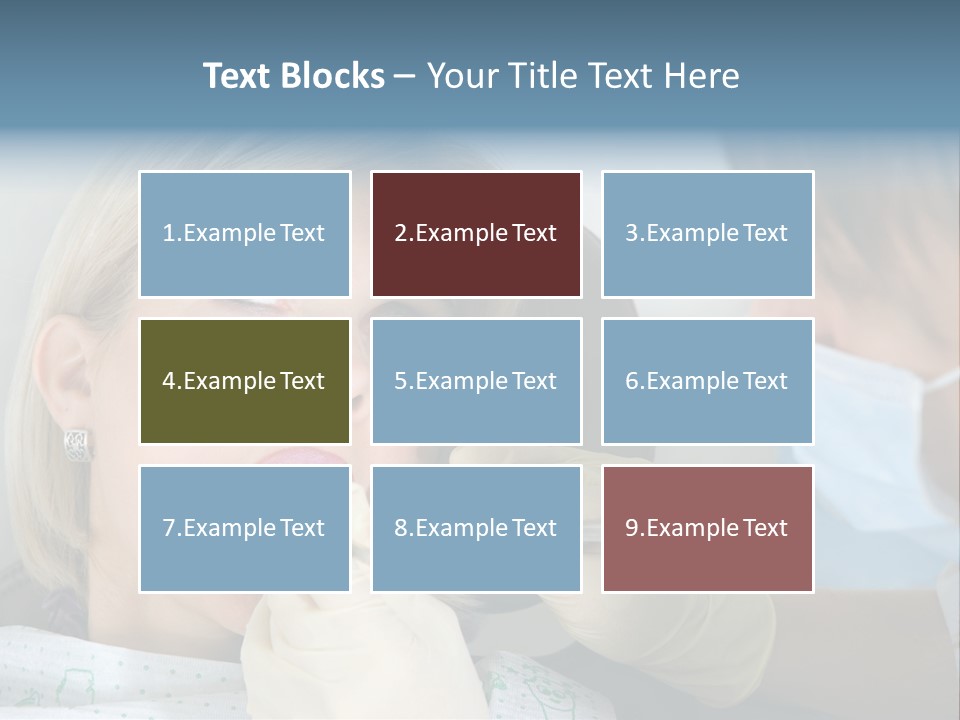 Gloves Help White PowerPoint Template