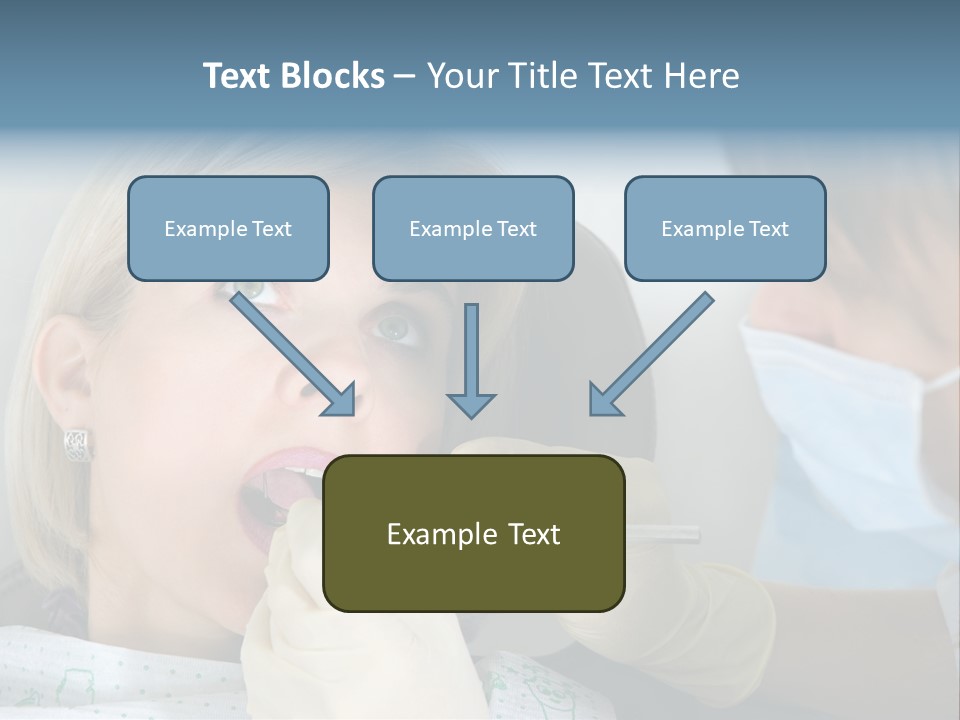 Gloves Help White PowerPoint Template
