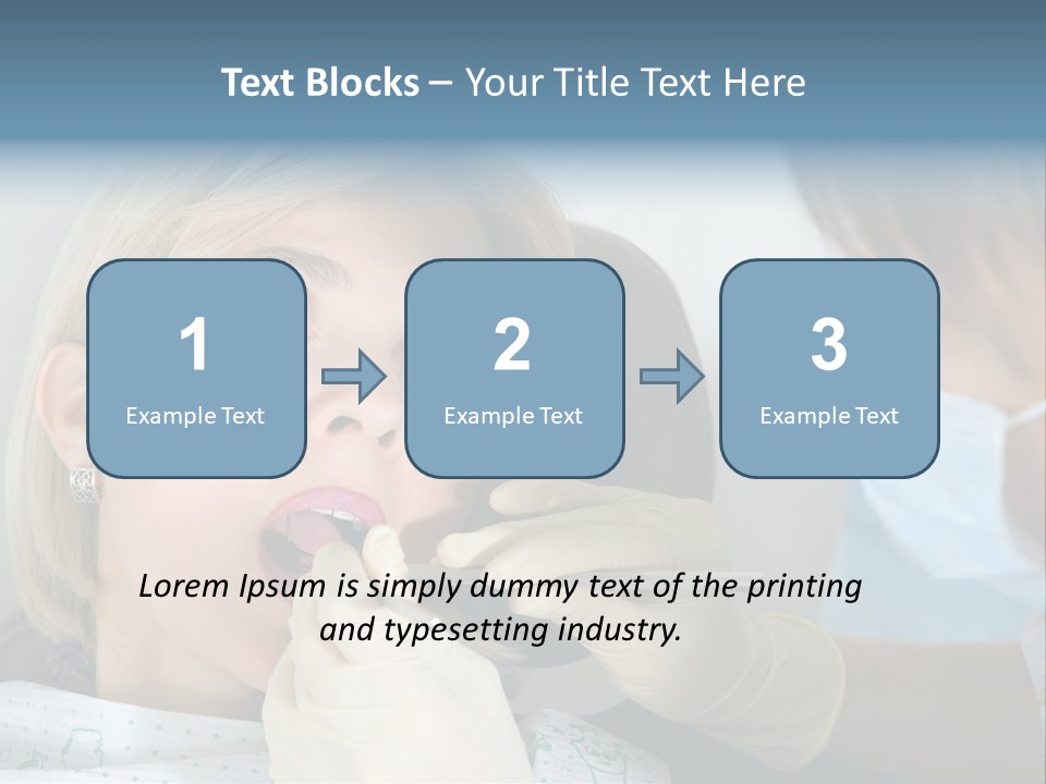 Gloves Help White PowerPoint Template