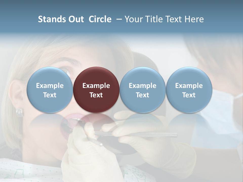 Gloves Help White PowerPoint Template