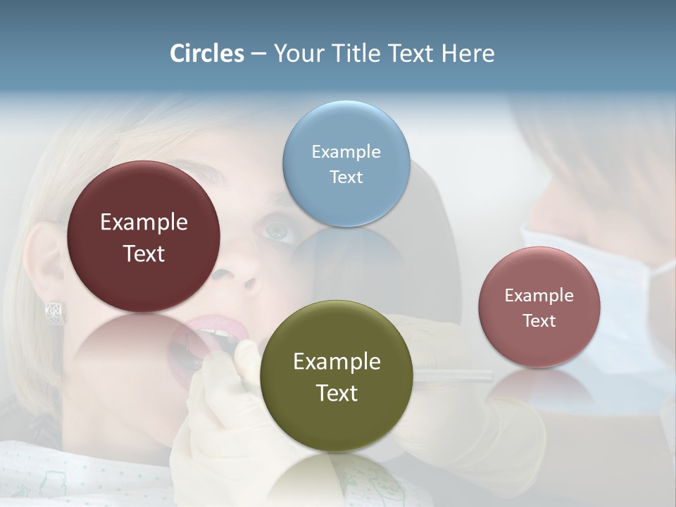Gloves Help White PowerPoint Template