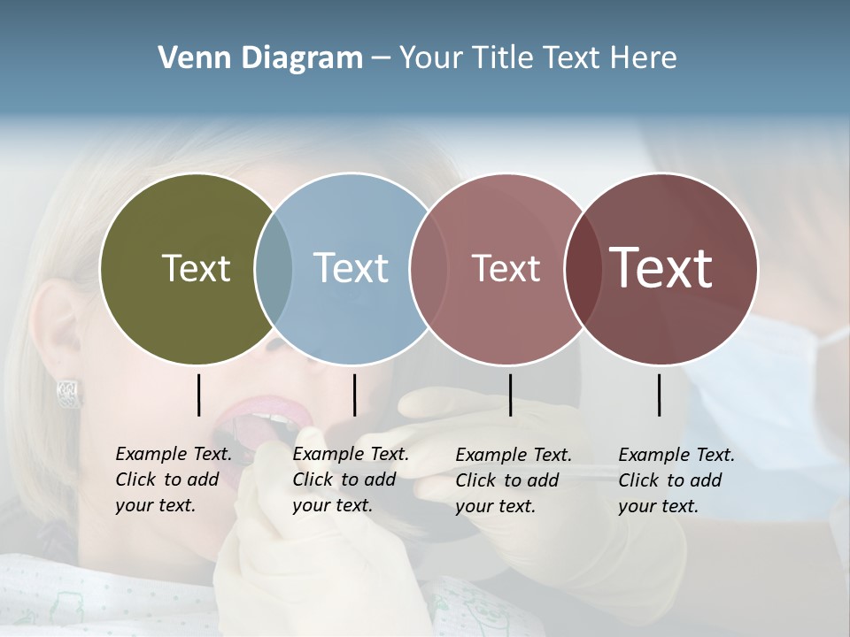 Gloves Help White PowerPoint Template