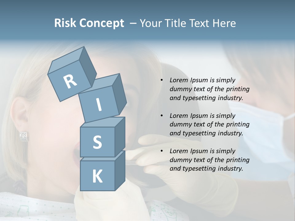 Gloves Help White PowerPoint Template