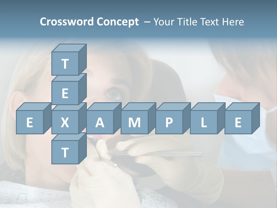Gloves Help White PowerPoint Template