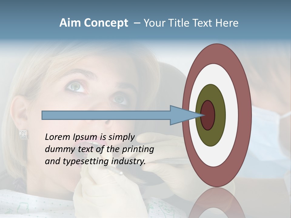 Gloves Help White PowerPoint Template