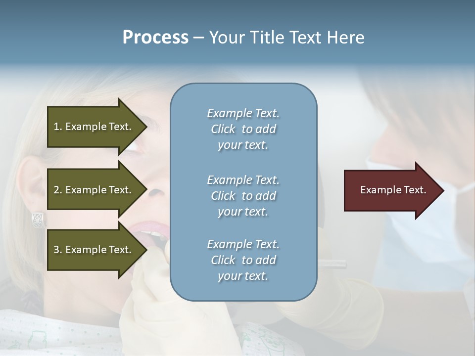 Gloves Help White PowerPoint Template