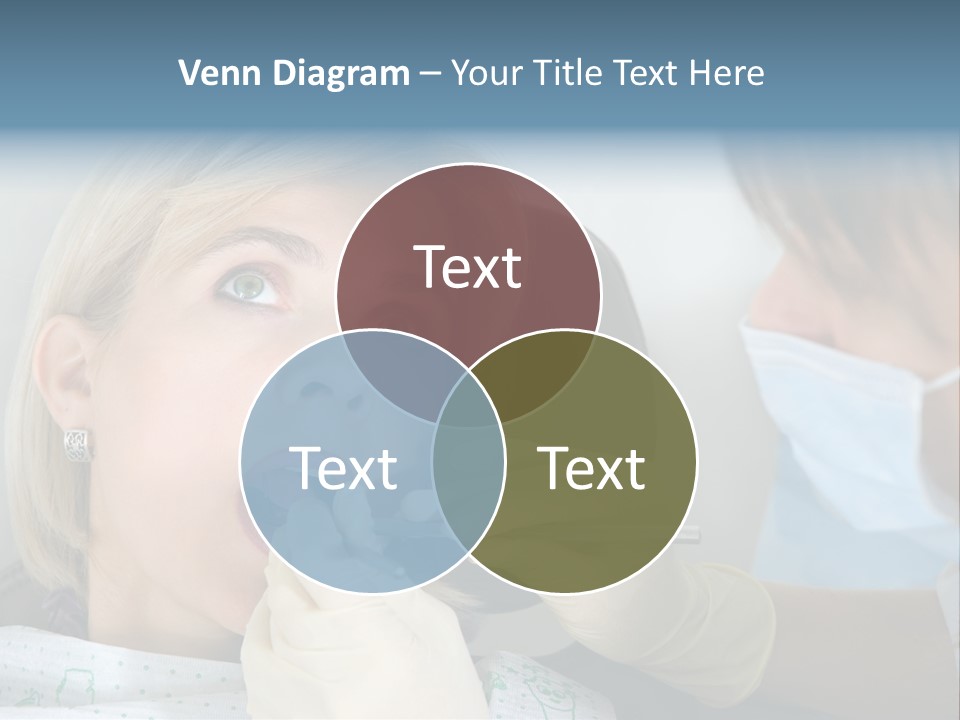 Gloves Help White PowerPoint Template