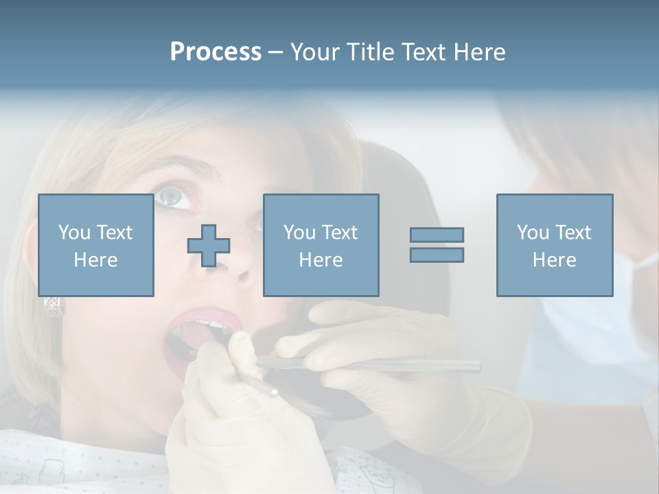 Gloves Help White PowerPoint Template