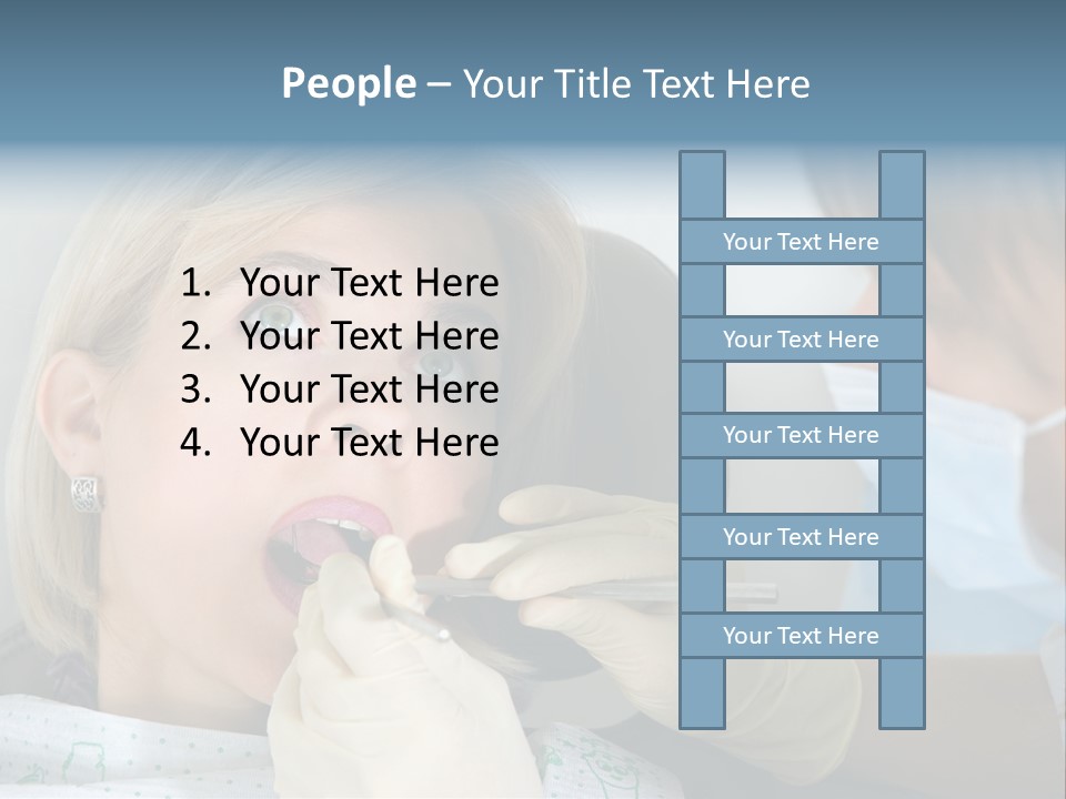 Gloves Help White PowerPoint Template