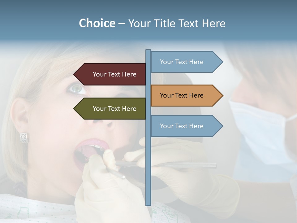 Gloves Help White PowerPoint Template
