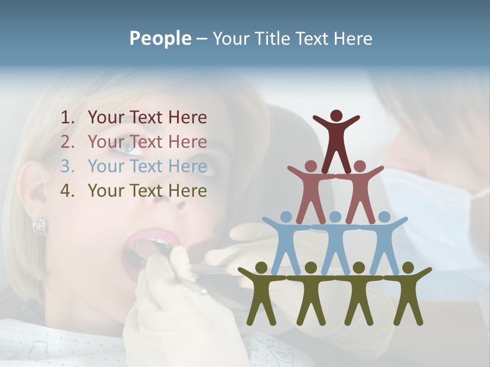 Gloves Help White PowerPoint Template