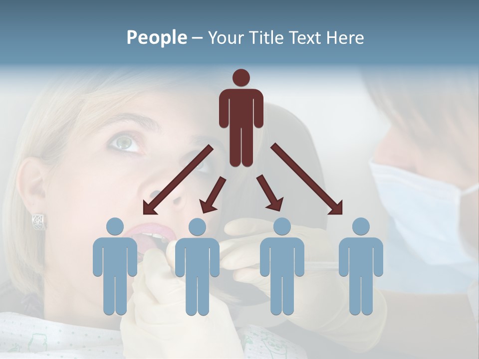 Gloves Help White PowerPoint Template