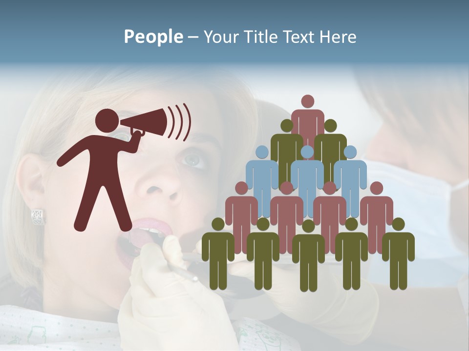 Gloves Help White PowerPoint Template