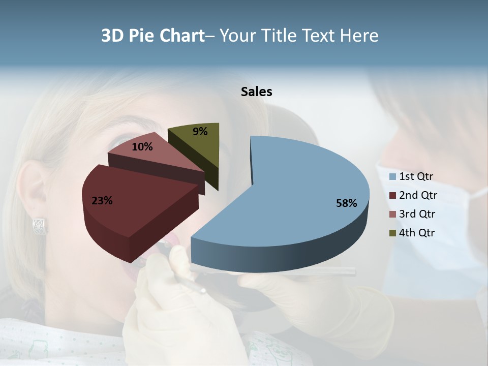 Gloves Help White PowerPoint Template