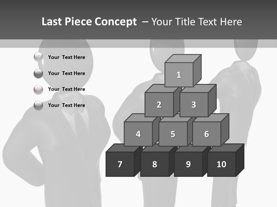 Render Isolated Pictogram PowerPoint Template
