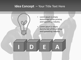 Render Isolated Pictogram PowerPoint Template