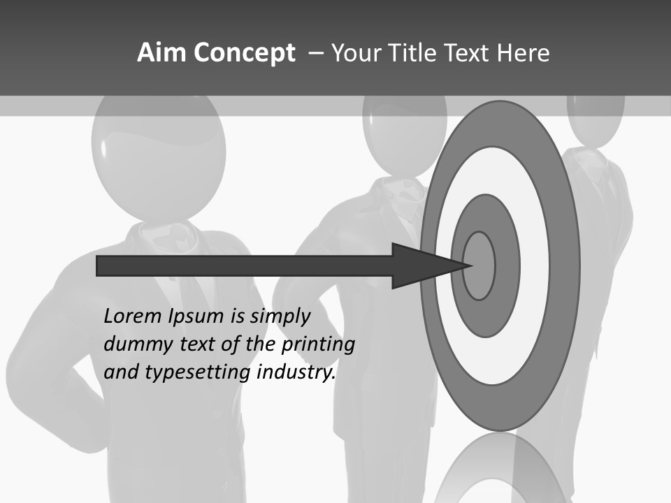 Render Isolated Pictogram PowerPoint Template