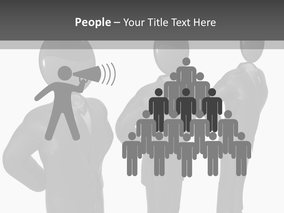 Render Isolated Pictogram PowerPoint Template