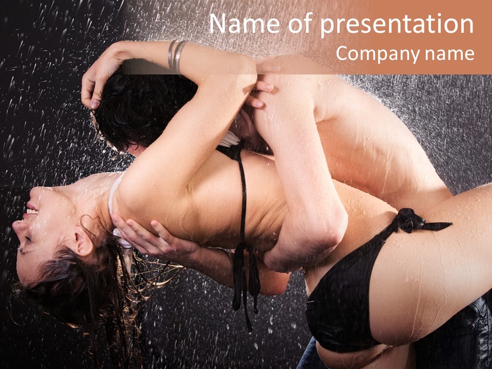 Enjoyment Romantic Desire PowerPoint Template