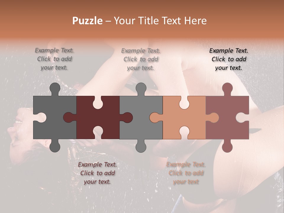 Enjoyment Romantic Desire PowerPoint Template