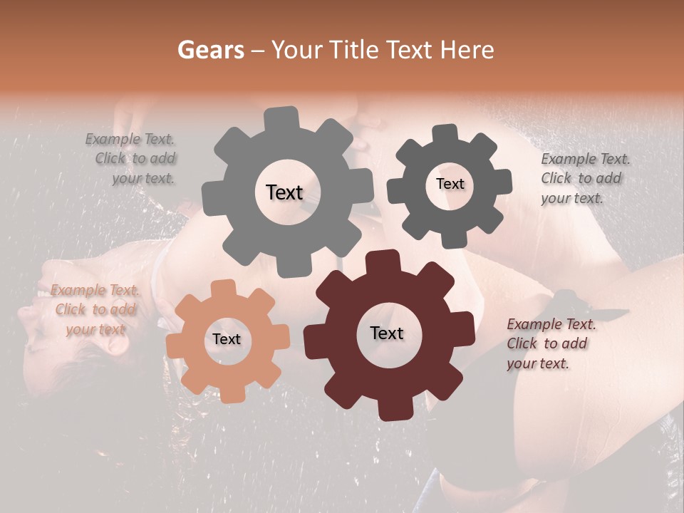 Enjoyment Romantic Desire PowerPoint Template