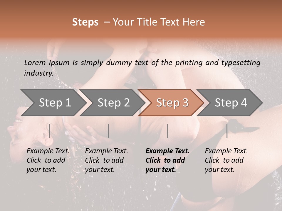 Enjoyment Romantic Desire PowerPoint Template