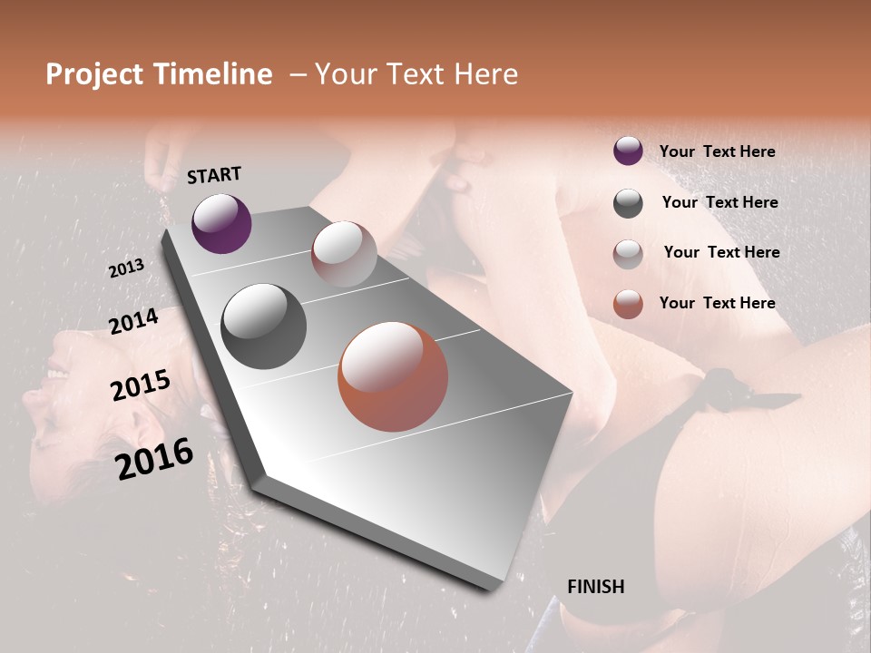 Enjoyment Romantic Desire PowerPoint Template