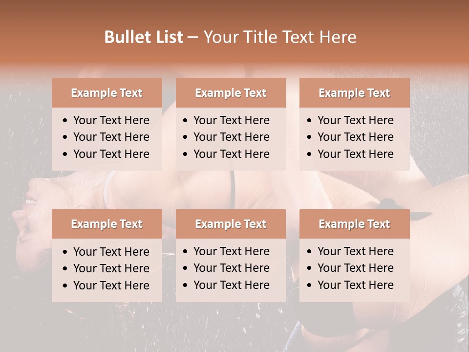 Enjoyment Romantic Desire PowerPoint Template