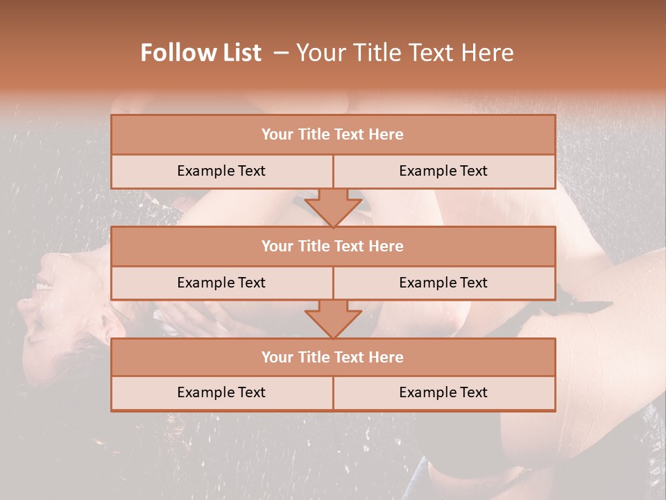 Enjoyment Romantic Desire PowerPoint Template
