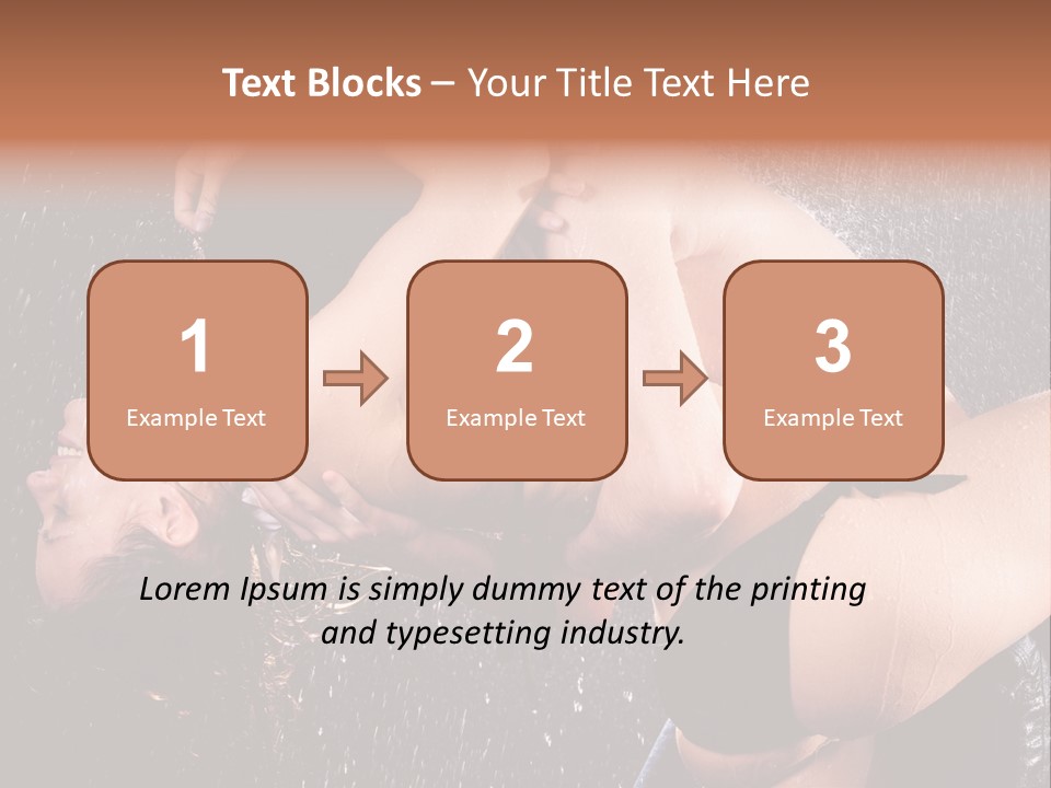 Enjoyment Romantic Desire PowerPoint Template