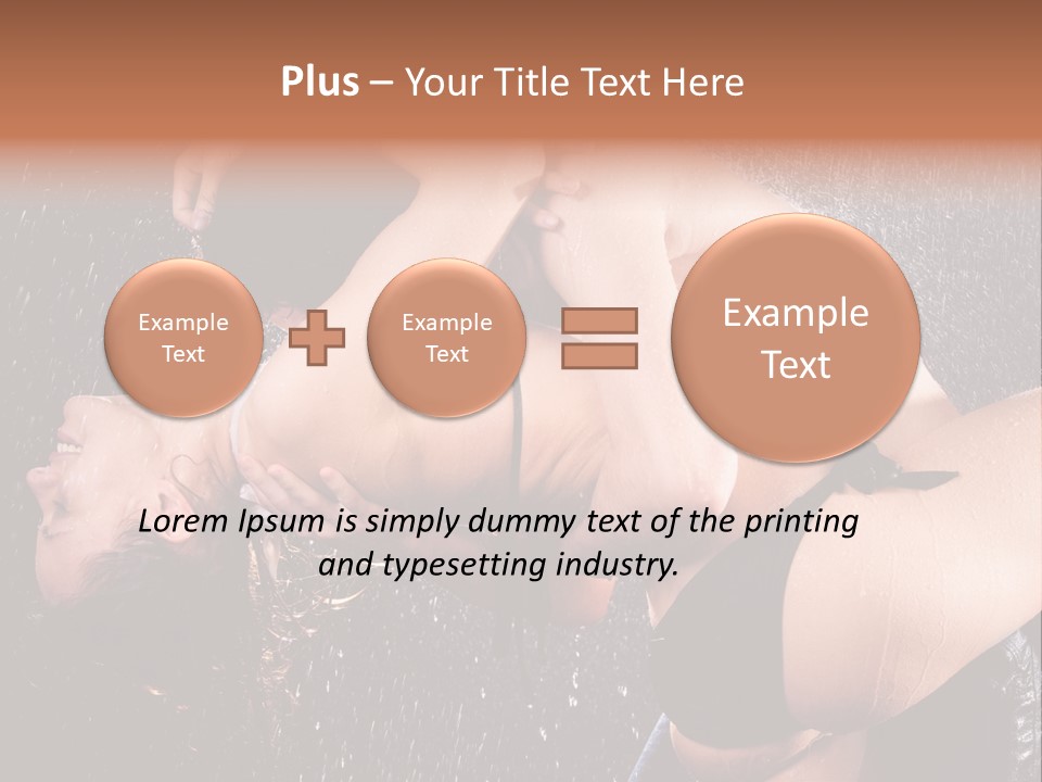 Enjoyment Romantic Desire PowerPoint Template