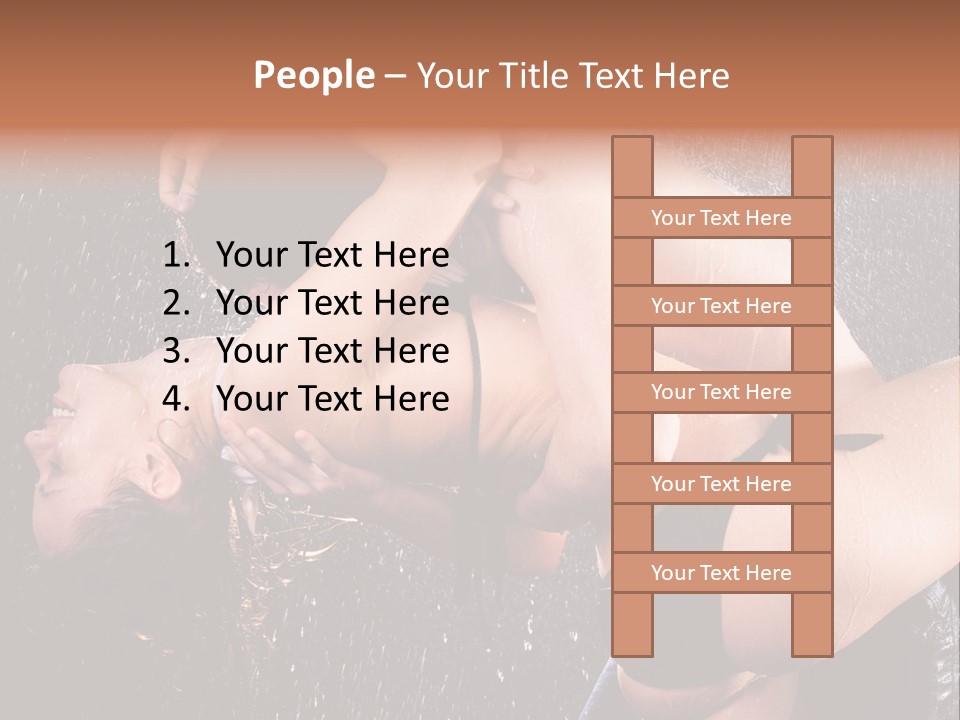 Enjoyment Romantic Desire PowerPoint Template
