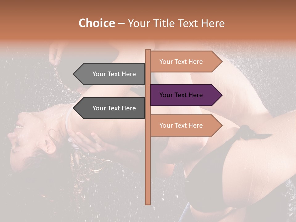 Enjoyment Romantic Desire PowerPoint Template