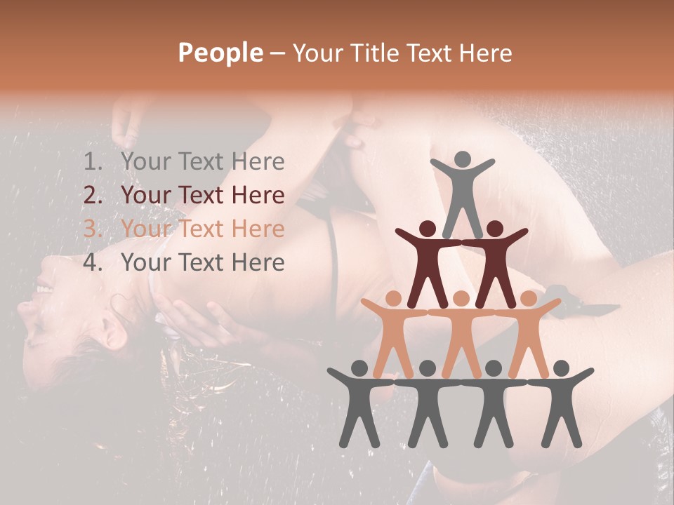 Enjoyment Romantic Desire PowerPoint Template