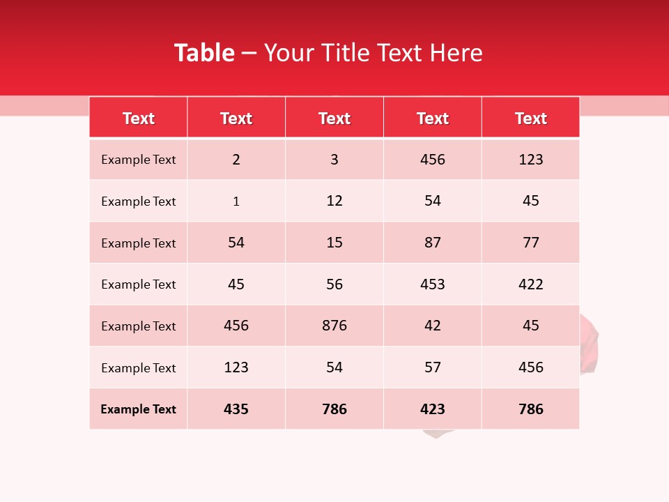 A Woman In A Red Dress Jumping In The Air PowerPoint Template