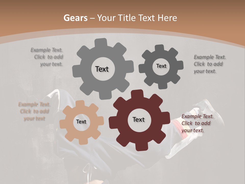 Stunt Elegance Sporty PowerPoint Template