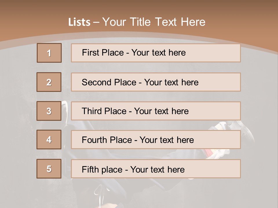 Stunt Elegance Sporty PowerPoint Template