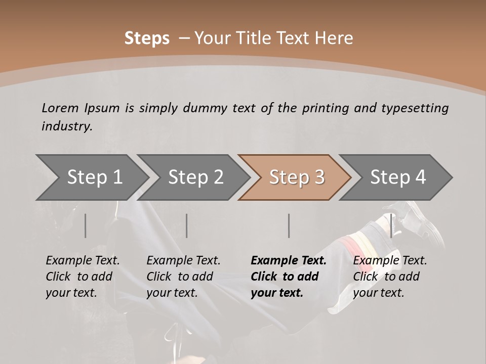 Stunt Elegance Sporty PowerPoint Template