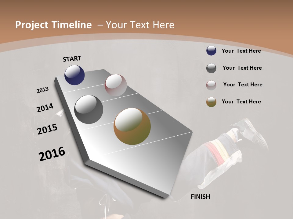 Stunt Elegance Sporty PowerPoint Template