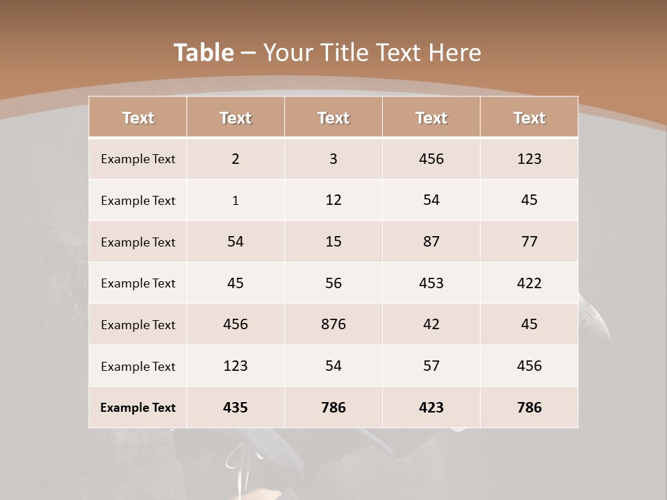 Stunt Elegance Sporty PowerPoint Template