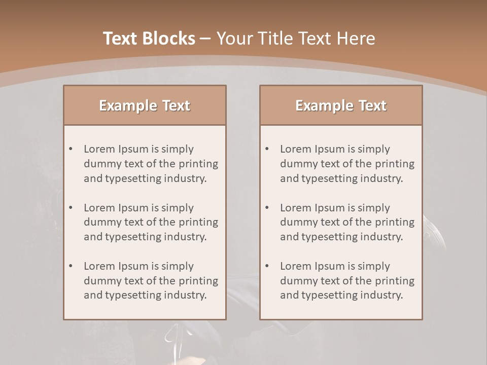 Stunt Elegance Sporty PowerPoint Template